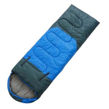 三极户外 露营信封中空棉伸手睡袋，TP3011 2.4kg蓝灰 售卖规格：1条
