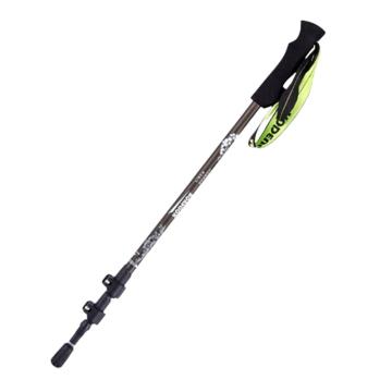 三极户外 户外碳素纤维手杖伸缩登山杖，TP3911 灰色 135cm 售卖规格：1张