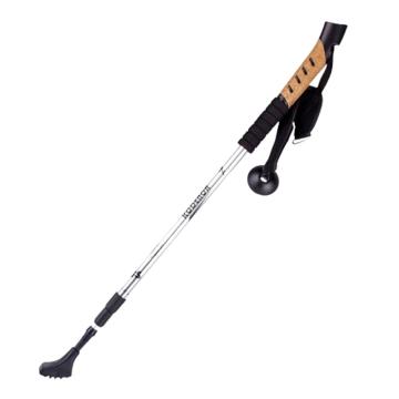 三极户外 户外健走杖铝合金直柄登山杖，TP3910 白色 135cm 售卖规格：1张
