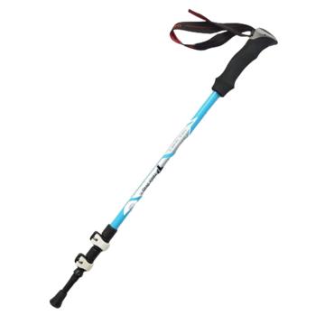 三极户外 外锁登山碳素轻便伸缩登山杖，TP3908 蓝色 135cm 售卖规格：1张