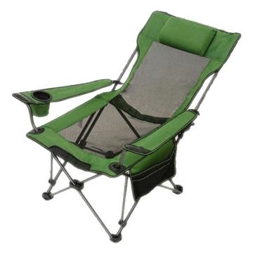 三极户外 户外折叠躺椅沙滩椅，TP8845 绿色网纱 50*50*80 售卖规格：1把