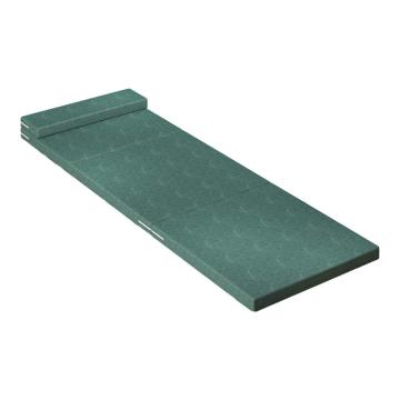 三极户外 办公室午休榻榻米折叠床垫，TP1471 200*100*厚5cm森绿色 售卖规格：1张