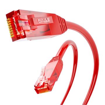 海乐 内外网转接非屏蔽六类专网跳线5米，HT-913A-5M 红色 售卖规格：1根