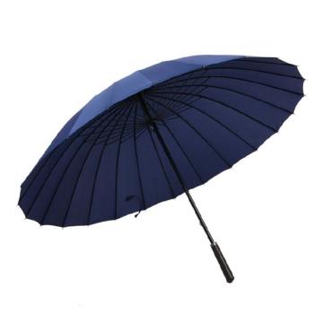 三极户外 24骨雨伞长柄雨伞，TP7017 宝蓝色 售卖规格：1把
