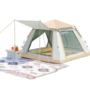 三极户外 户外防水露营帐篷，TP2388 3-4人帐篷+地垫1.8*2.2m 售卖规格：1顶