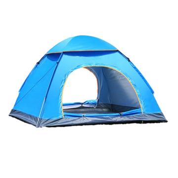 三极户外 全自动速抛帐篷，TP2306 2-3人双门,天蓝色 200*150*115cm 售卖规格：1顶