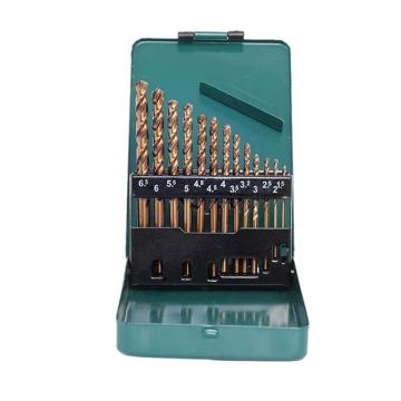 世达 13件直柄含钴麻花钻组套，52813 1.5-6.5MM 售卖规格：13支/套