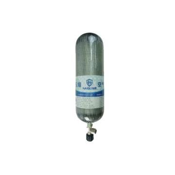 海固 9L空气呼吸器气瓶，HG-9L 全缠绕碳纤维复合材质，不带表 售卖规格：1个