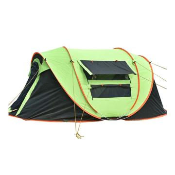 三极户外 免搭建便携露营自动帐篷，TP2639 银光绿5-8人,280*200*120cm 售卖规格：1顶