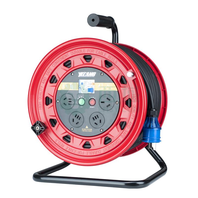 野狼 220V~250V16A绕线盘电缆盘电源盘卷线盘,YLB33010930 带地线,带漏保 售卖规格:1只【多少钱 规格参数 图片 采购】-西域