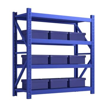 中芯 层板货架主架，ZXLH-30 尺寸：1200×500×2000mm，4层（280kg/层），蓝色 售卖规格：1套