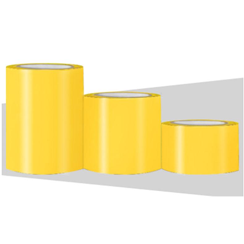 鸣固 PVC警示胶带，黄色，48mm×18m 售卖规格：1卷