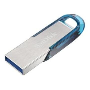 闪迪/SanDisk U盘，CZ73/128G-B USB3.0 U盘 CZ73酷铄 蓝色 读速150MB/s 金属外壳 内含安全加密软件 售卖规格：1片