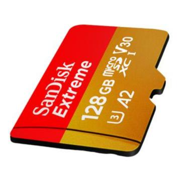 闪迪/SanDisk 存储卡，SDSQXA1-128G-ZN6MA U3 C10 A2 V30 4K 至尊极速移动版内存卡 读速190MB/s 售卖规格：1片