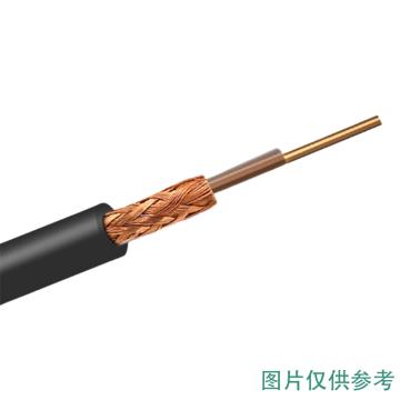 海乐 同轴电缆射频线 0.75纯铜单股视频线 128高编监控线，SYV-75-5-1 售卖规格：100米/卷