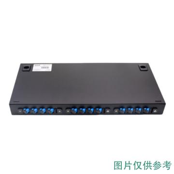 海乐 12口光纤终端盒，P1-12-SC 12芯SC满配 光纤盒 光缆尾纤熔接盒 光纤配线架 售卖规格：1个