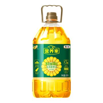 福临门 营养家，玉米胚芽油 5L 两小时鲜胚即榨 中粮出品（一件代发） 售卖规格：1桶