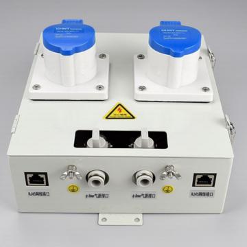 立勤 电气网一体接线器，16A 250V 3芯暗装 IP44工业防水插座 LQ1625-3