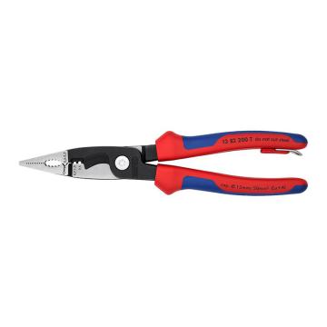 凯尼派克/KNIPEX 电工装配钳（带安全绳扣），13 82 200 T 200mm 售卖规格：1把