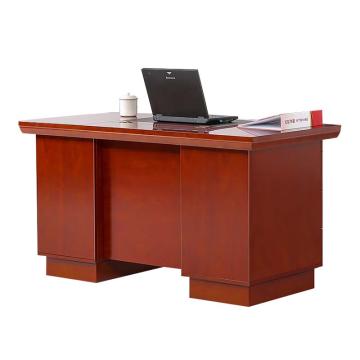 红心 职员桌办公桌小班台，hx003 油漆木贴皮 1200*600*760mm 红棕色 售卖规格：1张