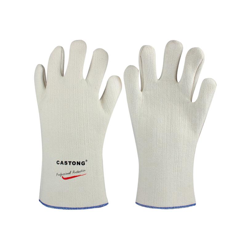 卡司顿/CASTONG 300度5指FDA食品级耐高温手套，NFFF35-33 售卖规格：1副