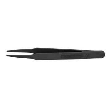 凯尼派克/KNIPEX 防静电黑色塑料镊子，92 09 01 ESD 115mm 售卖规格：1把