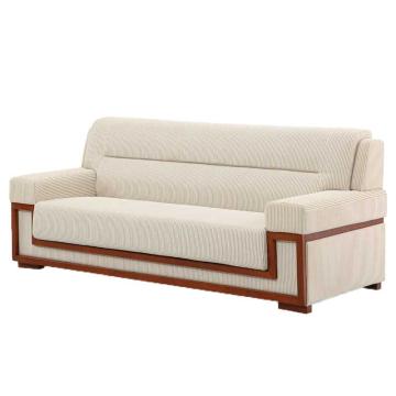 中芯 木质脚沙发，ZXSFX-02 新中式布艺沙发三人位 2150*860*890mm 白色 售卖规格：1张
