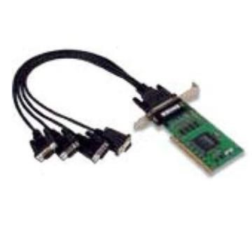 摩莎/MOXA PCI多串口卡，CP-104UL-DB9M 售卖规格：1张