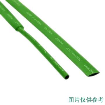 沃尔核材 无卤环保耐高温阻燃2倍热缩管，RSFR-(2X)125H-直径9mm 绿色 售卖规格：100米/盘