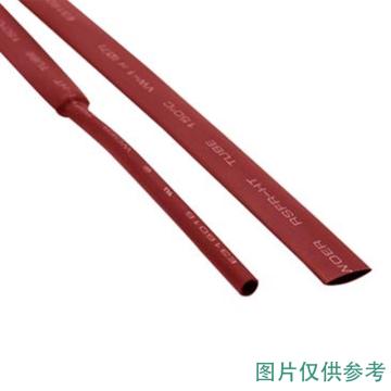 沃尔核材 无卤环保耐高温阻燃2倍热缩管，RSFR-(2X)125H-直径25mm 红色印字 售卖规格：50米/盘