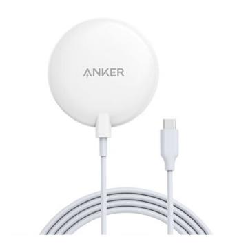 安克/Anker 充电器，A2567621 7.5W磁吸无线充电器Magsafe 适配iPhone14苹果13等系列手机 白色 售卖规格：1个