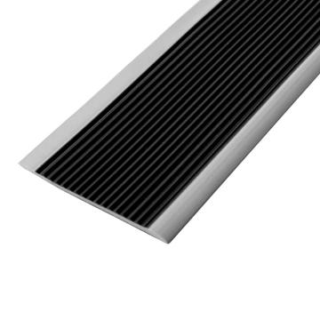 布朗森/BRONSON 自粘式PVC楼梯防滑条-黑灰，PVC材质，覆背胶，60mmx30m，厚度3mm，A9567 售卖规格：1卷