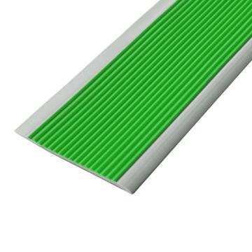 布朗森/BRONSON 自粘式PVC楼梯防滑条-绿灰，PVC材质，覆背胶，60mmx30m，厚度3mm，A9571 售卖规格：1卷