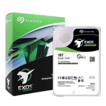 希捷/Seagate 企业级硬盘，ST16000NM004J 18TB 256MB 7200RPM CMR垂直 SAS 希捷银河Exos X18系列氦气 售卖规格：1个