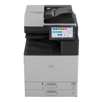 理光/RICOH 彩色激光多功能复合机，IM C3010 标配 A3 主机+自动送稿器+双纸盒+底部工作台 售卖规格：1台