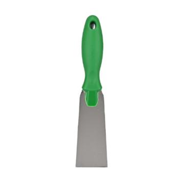 食安库/SHIANKU 不锈钢手铲，40502 50mm（平面）绿色 235x50x25 售卖规格：1个