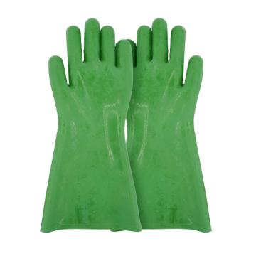 Raxwell 天然橡胶防化手套，RW2311 耐酸碱手套，45cm 售卖规格：1副