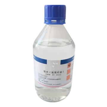 默斯米 氨水，MOS-HN25005 CAS：1336-21-6，AR，25～28%，500mL/瓶，20瓶/箱 售卖规格：1瓶