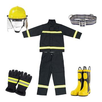 02款消防棉服款训练服五件套(不带认证)，HLFX-02A-L- 服装L码，靴子备注 售卖规格：1套