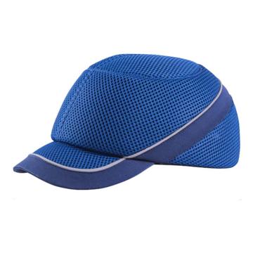 赛锐 清爽款轻型防撞帽，SR-1032 蓝色 PE帽壳/帽檐长度50mm 售卖规格：1顶