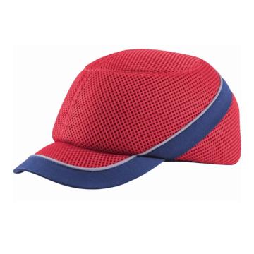 赛锐 清爽款轻型防撞帽，SR-1032 红色 PE帽壳/帽檐长度50mm 售卖规格：1顶