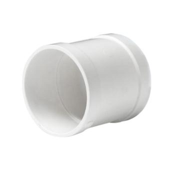 联塑 直通(管箍)，PVC-U排水配件白色 dn50 售卖规格：1个