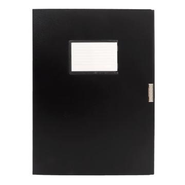 新绿天章 档案盒，9142 A4/PP/55mm侧宽/黑色/10个 售卖规格：1箱