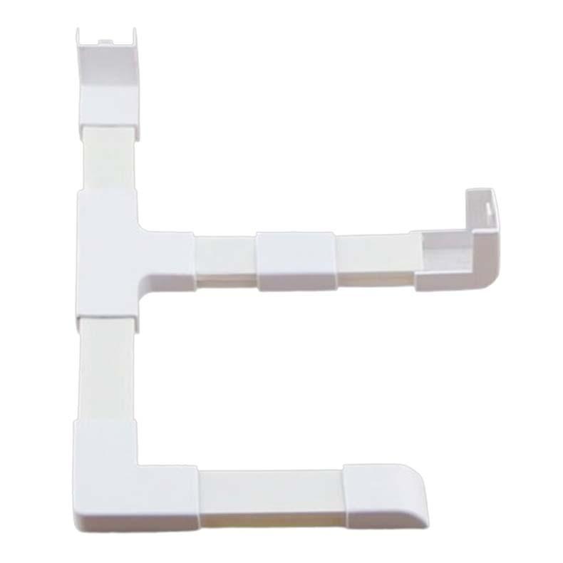 海乐 PVC线槽接头，JT-05 匹配50*30mm（阴角、阳角、直通、三通、平弯、堵头） 各2个 售卖规格：1箱