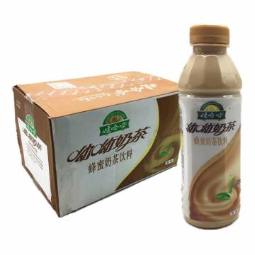 娃哈哈 呦呦蜂蜜奶茶饮料，500ml*15瓶（一件代发） 售卖规格：1箱