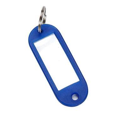 炬芯 塑料钥匙牌，ABS103 蓝色 4.7*2cm 100个/包 售卖规格：1包
