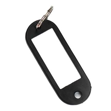 炬芯 塑料钥匙牌，ABS105 黑色 4.7*2cm 100个/包 售卖规格：1包