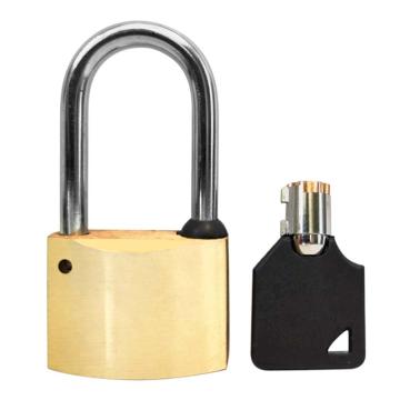 炬芯 电力铜挂锁，BK3530A 锁体宽35mm锁梁高度30mm 可刻字 通开含1个钥匙 售卖规格：1个