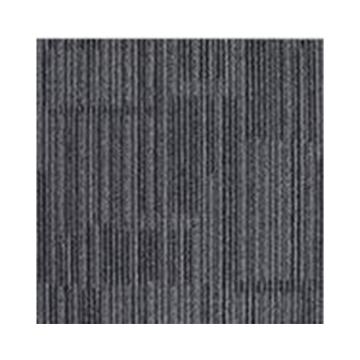 小如管家 办公室地毯，卧室满铺拼接地毯地垫，黑灰色条纹 500×500mm 售卖规格：1块