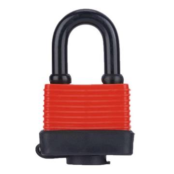 炬芯 户外防水挂锁，FS5401A 红色 锁体宽49mm 通开 售卖规格：1个